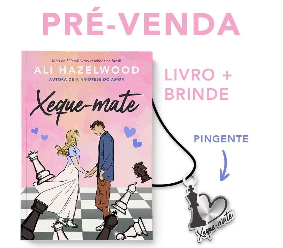 Promo De Livro 📚 on X: 💛 Pré-Venda  📚Xeque-mate + Brinde