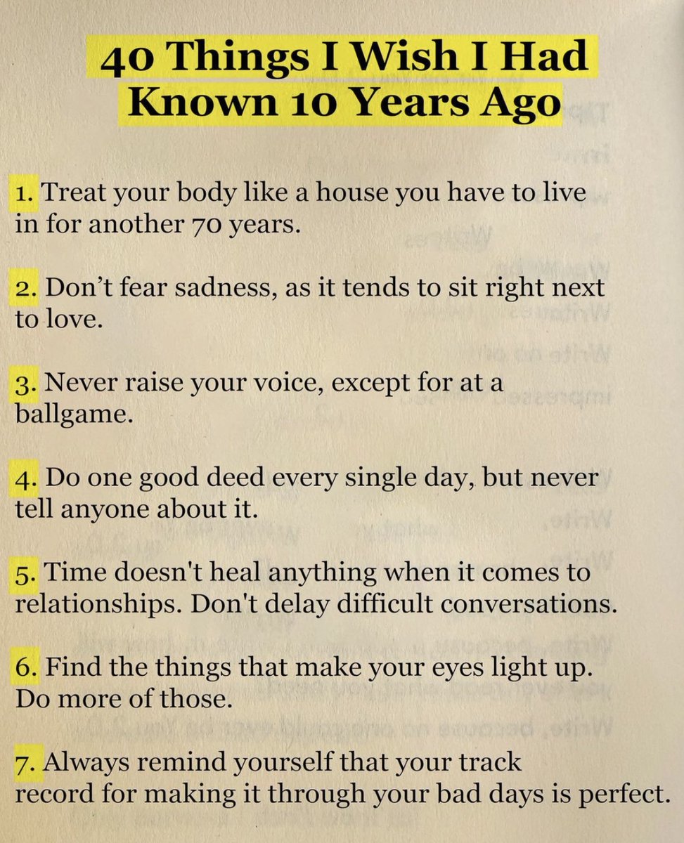 LeadersJunction's tweet photo. 40 Things I Wish I Had Known 10 Years Ago

1-7 https://t.co/qxbTlqnVz1