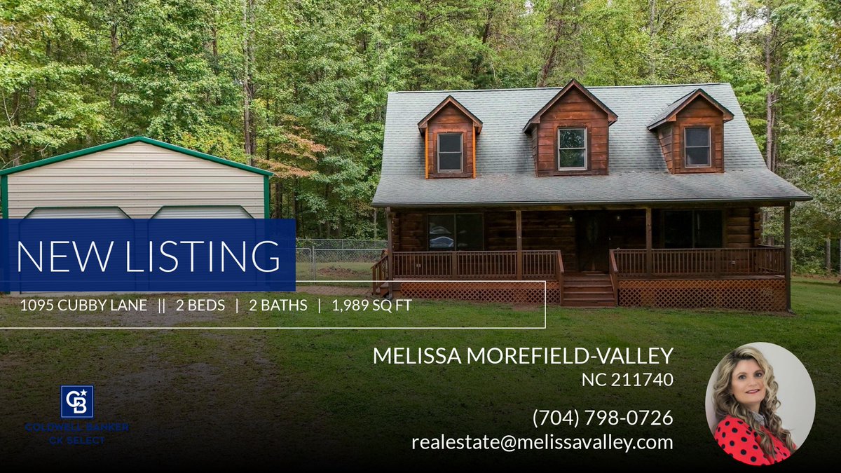 ValleyMorefield's tweet photo. 📍 New Listing 📍 Take a look at this fantastic new property that just hit the market located at 1095 Cubby Lane in Salisbury. Reach out here or at (704) 798-0726 for more information!

Listed by Joy Pinto

Melissa Moref... https://t.co/CiXe2g5CoL https://t.co/DwWXR1ZVVE
