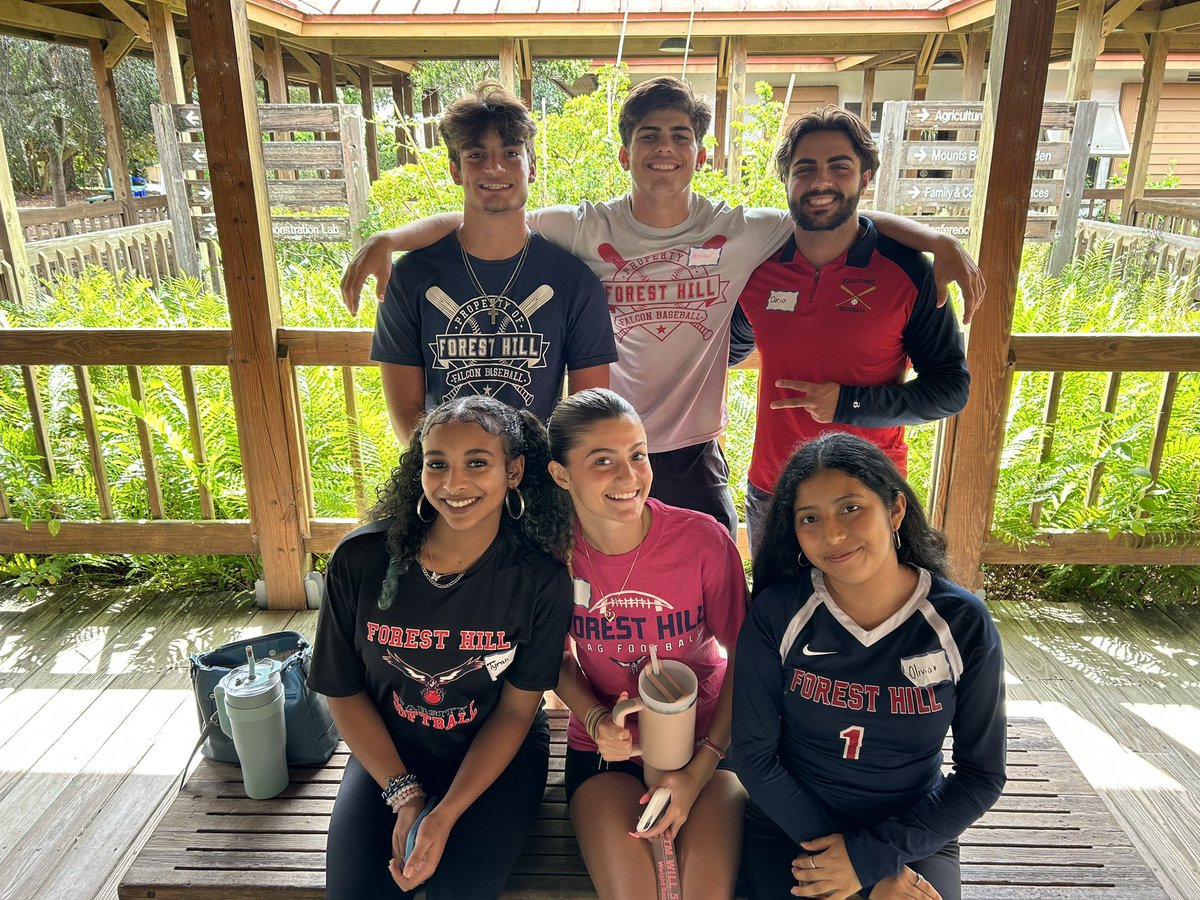 What a great day today for 6 <a href="/FHH_FalconFury/">FHCHS</a>  student athletes.  They started the <a href="/StudentACES/">Student ACES</a>  program and it looks like they will get so much out of this program. <a href="/MichaelAronson2/">Michael Aronson</a>