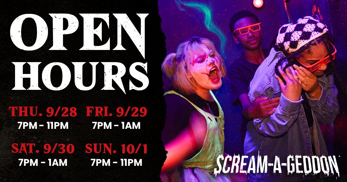 Scream-A-Geddon tweet media