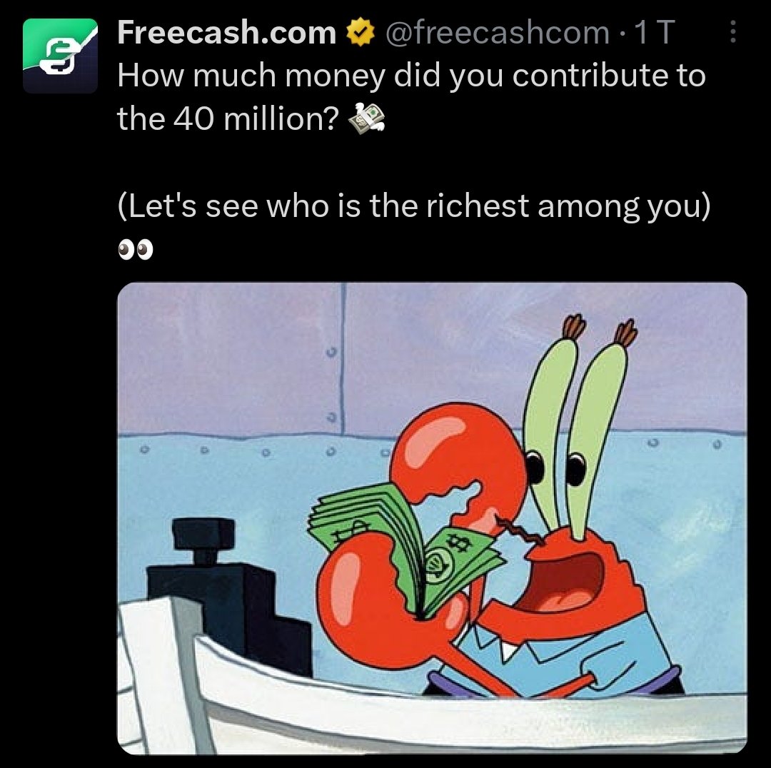 Freecash.com tweet media