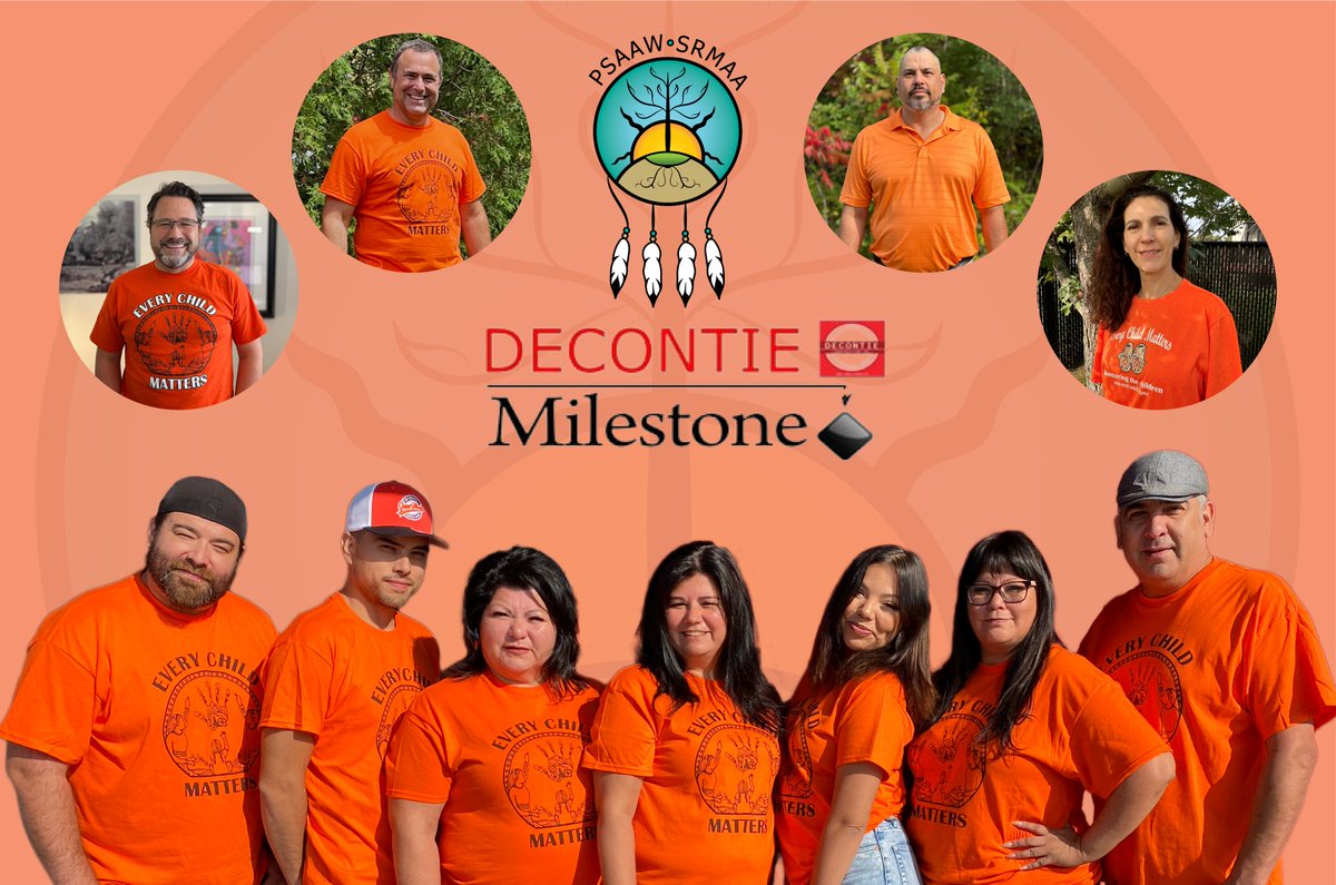 We wear Orange to honor our brothers and sisters who lived through the Residential School Experience.

We wear Orange to remember the children who never returned to their Families, Communities, and Nations.

We wear Orange to mourn alongside all of the Nations.