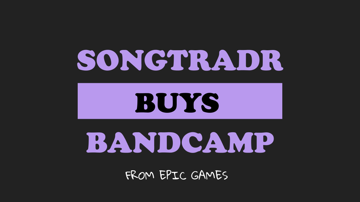 Bandcamp has been sold to Songtradr.

Big news for the 5 million artists who use it as an artist-friendly home for direct-to-fan albums &amp; merch.

Sold twice in 18 months.

1. Mar 2022 to Epic Games
2. Sep 2023 to Songtradr

What does it mean for artists ↓
