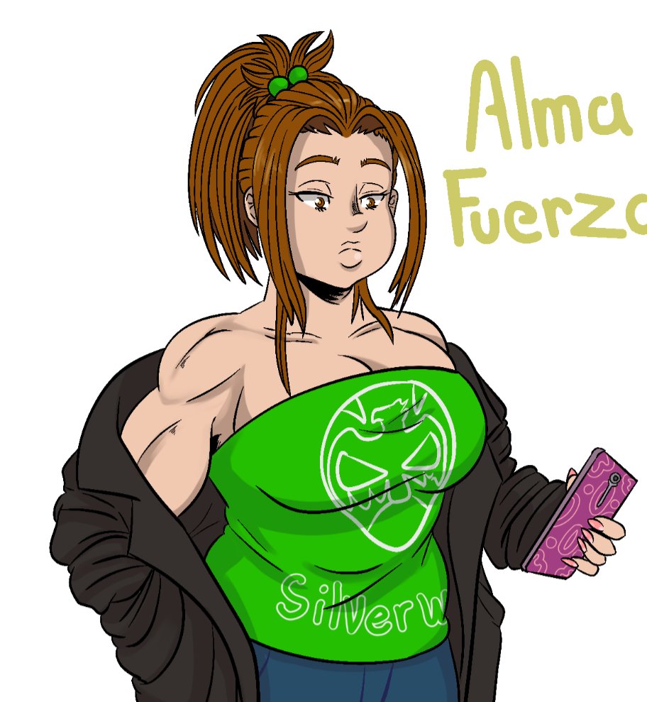 QuirkBig's tweet photo. 👩‍💻// So I got morbidly curious and decided to run my art through an AI art filter to try to see if It can make Alma closer to the mha style. Not gonna lie, I kinda dig it. Especially the first two, following the base source I used. https://t.co/cQmo72D53j