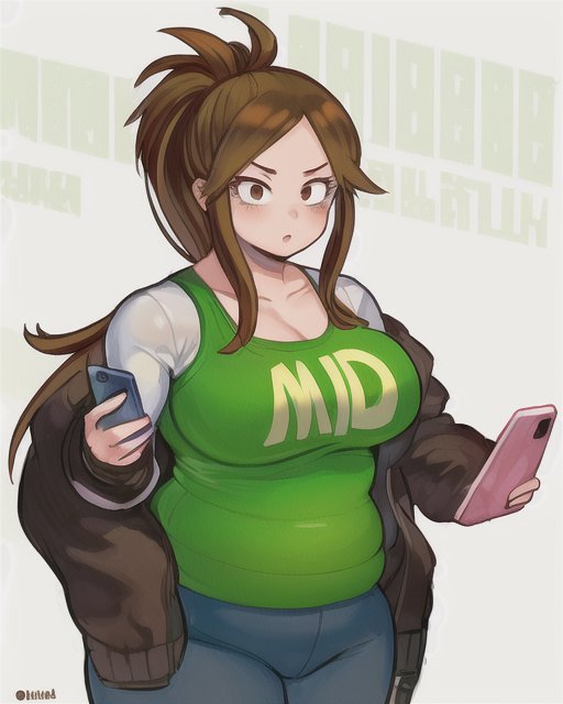 👩‍💻// So I got morbidly curious and decided to run my art through an AI art filter to try to see if It can make Alma closer to the mha style. Not gonna lie, I kinda dig it. Especially the first two, following the base source I used.