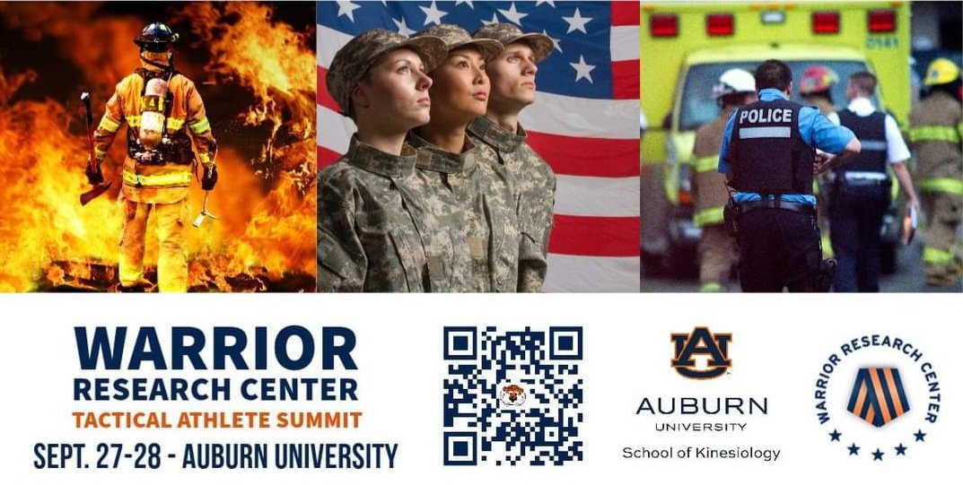bhollerb6's tweet image. Excited to join the Warrior Research Center Tactical Athlete Summit. There is a wealth of knowledge and motivated folks here! 🔥 #FirefighterHealth #FemaleFirefighters #TacticalAthlete  @WarriorAuburn @ScienceAllianc3 @CFFREHR
