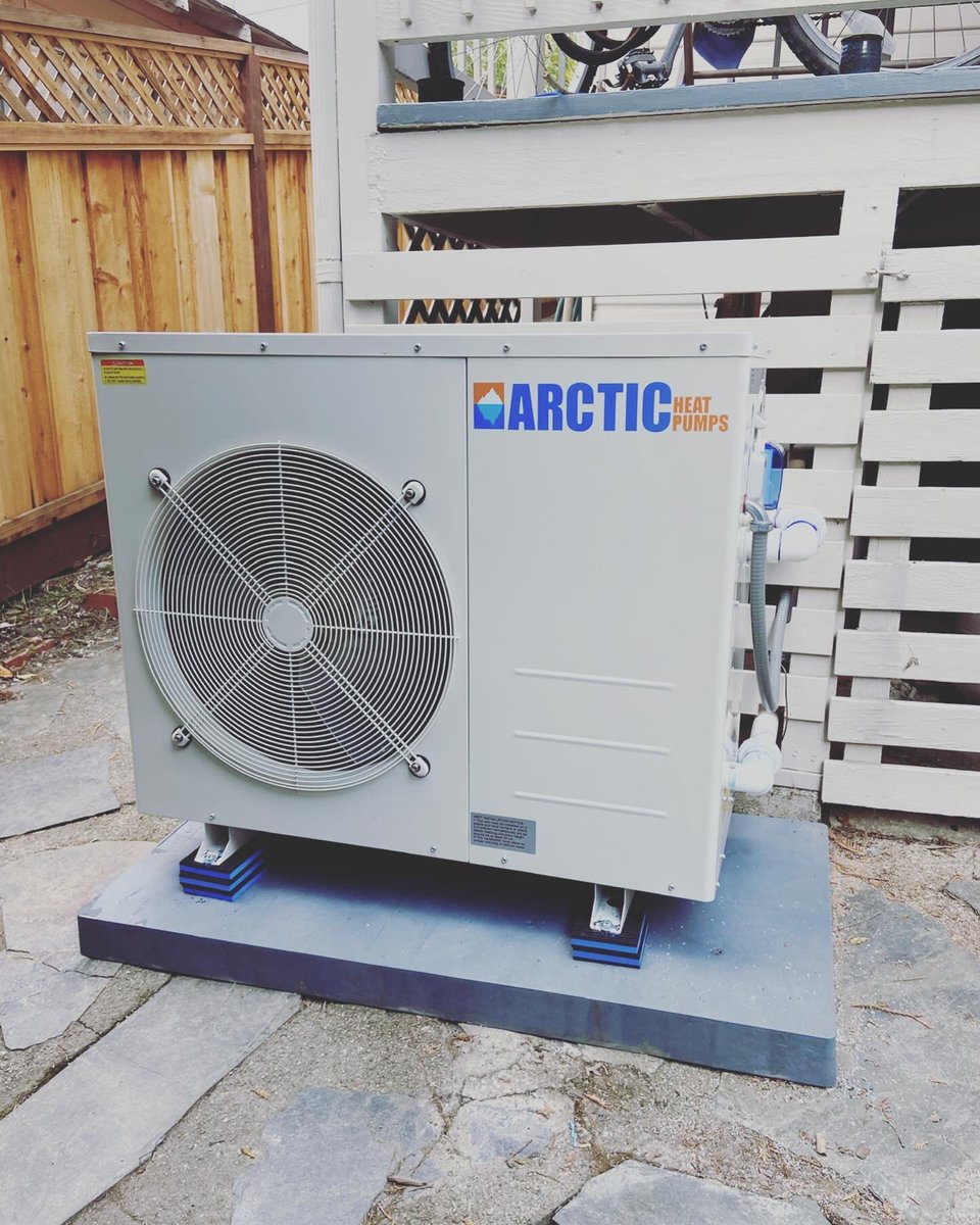 HVACDConsulting's tweet photo. Another successful replacement on a hot tub heater with a new 60MBH Arctic Heat Pump. Full replacement services, including new water-tested piping and WiFi-enabled phone app Contact us at 707-639-7745 for more information on solutions for your home today #arctichp #residential https://t.co/XOPliIcmLV