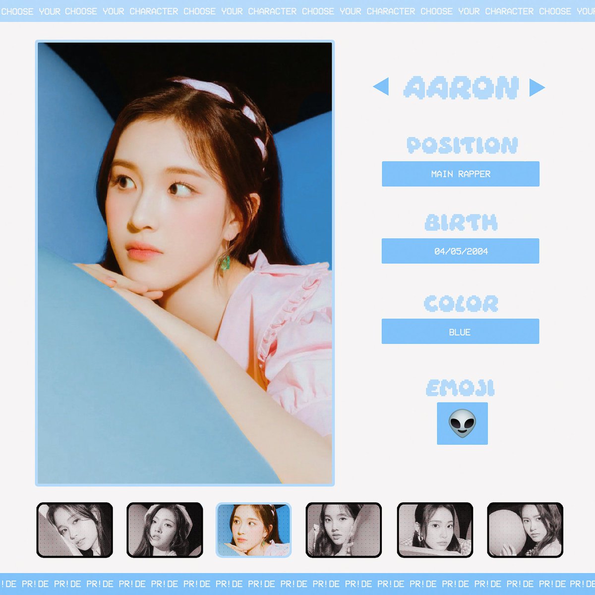 𝖯𝖱!𝖣𝖤 𝖯𝗋𝗈𝖿𝗂𝗅𝖾 💙

𝘈𝘢𝘳𝘰𝘯 👽 <a href="/AaaronTM/">Aaron ™️</a>

#𝗔𝗮𝗿𝗼𝗻 #npop