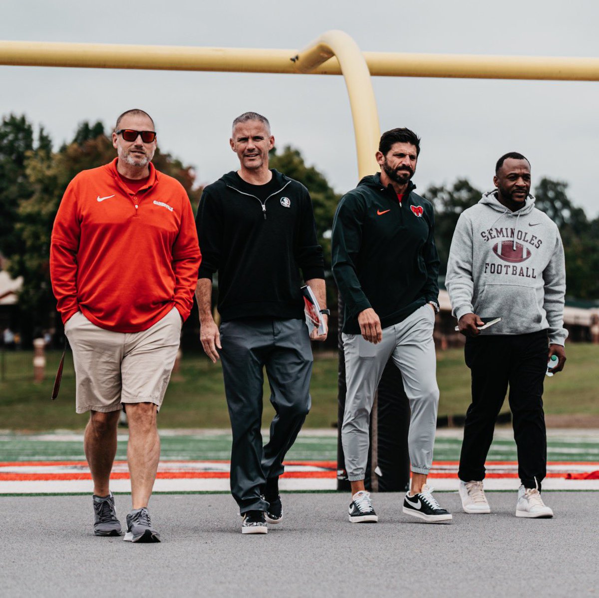 Gainesville FB Recruiting (@recruittheg) on Twitter photo Appreciate <a href="/Coach_Norvell/">Mike Norvell</a> and <a href="/psurtain23/">PAT SURTAINl</a> from <a href="/FSUFootball/">FSU Football</a> for coming by today ๐ ๐ฏ ๐ชถ
#RecruitTheG Appreciate <a href="/Coach_Norvell/">Mike Norvell</a> and <a href="/psurtain23/">PAT SURTAINl</a> from <a href="/FSUFootball/">FSU Football</a> for coming by today ๐ ๐ฏ ๐ชถ
#RecruitTheG