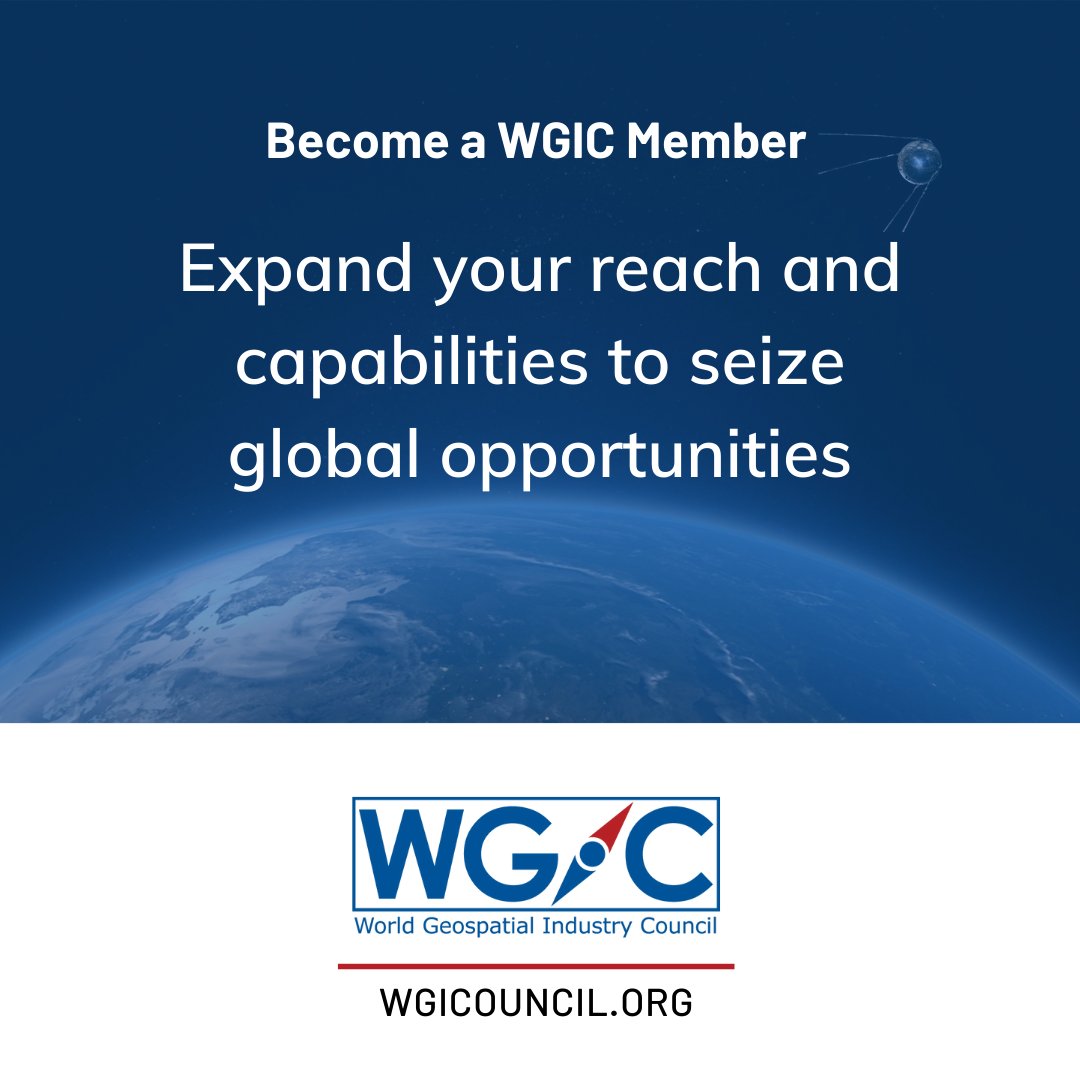 World Geospatial Industry Council (WGIC) tweet media