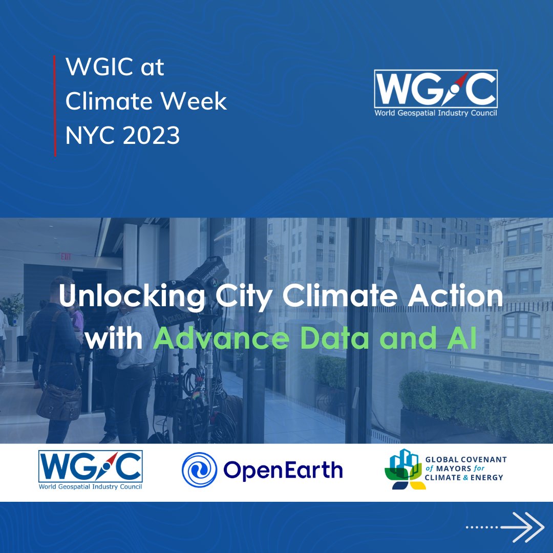 World Geospatial Industry Council (WGIC) tweet media