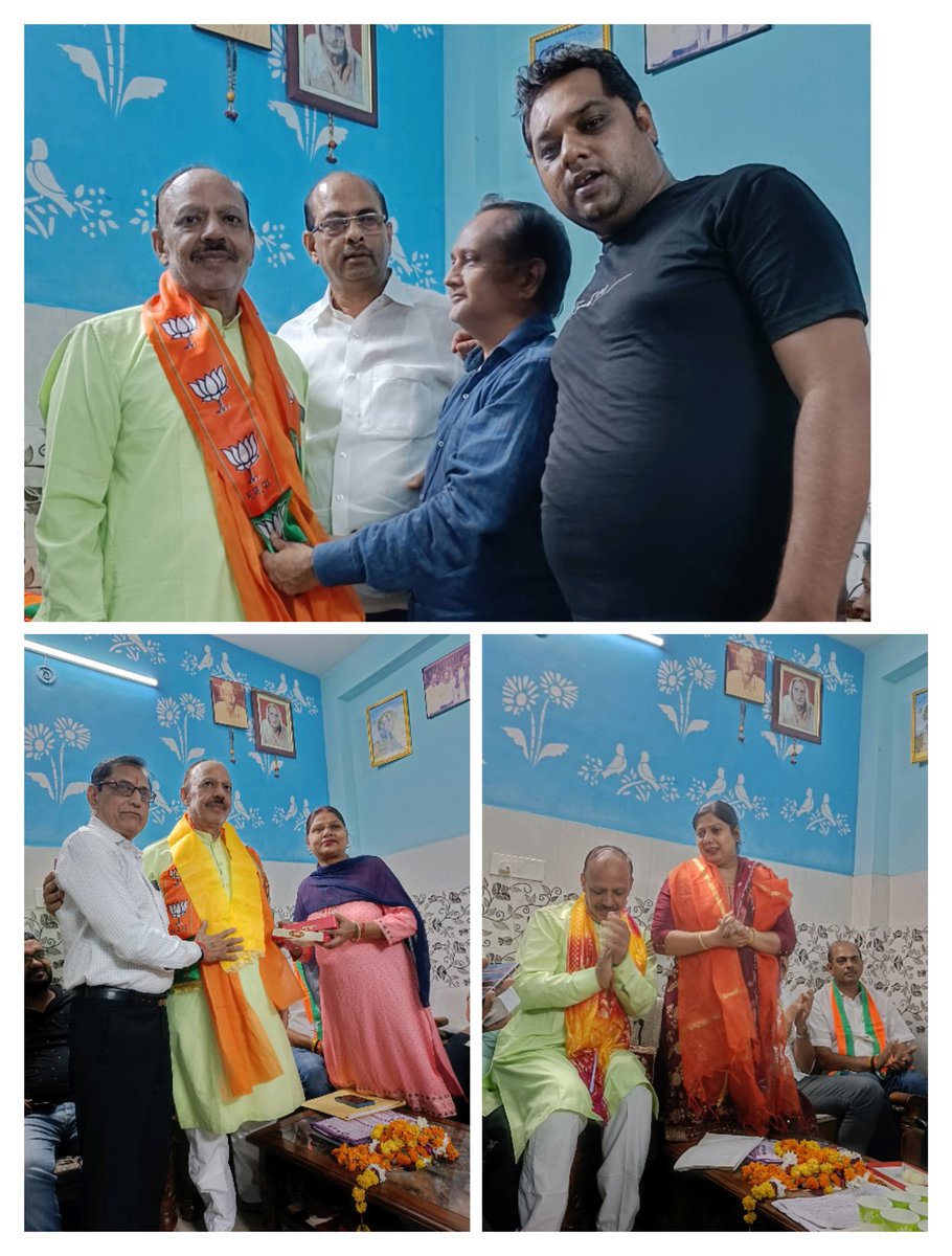 @bjp4delhi <a href="/bjp4shd/">BJP Shahdara</a> @bjpanarkali के नव नियुक्त मंडल अध्यक्ष श्री अनिल अरोड़ा जी द्वारा बैठक. जिसमें श्री राजीव गुगलानी जी,श्री <a href="/romeshguptabjp/">ROMESH GUPTA</a> जी,निगम पार्षद श्रीमती <a href="/Meenaks81485032/">Meenakshi Sharma</a> जी,श्री विनोद चौहान जी,श्री <a href="/RakeshGuptaBJP_/">RAKESH GUPTA BJP</a> जी बैठक में शामिल हुए.......
<a href="/BJP4Delhi/">BJP Delhi</a> <a href="/bjp4shd/">BJP Shahdara</a>