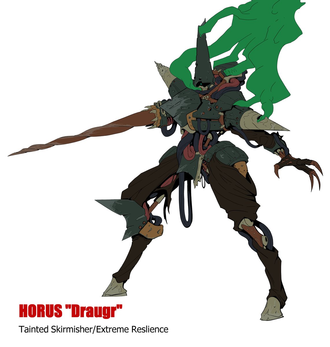 #LancerRPG HORUS 'Draugr'