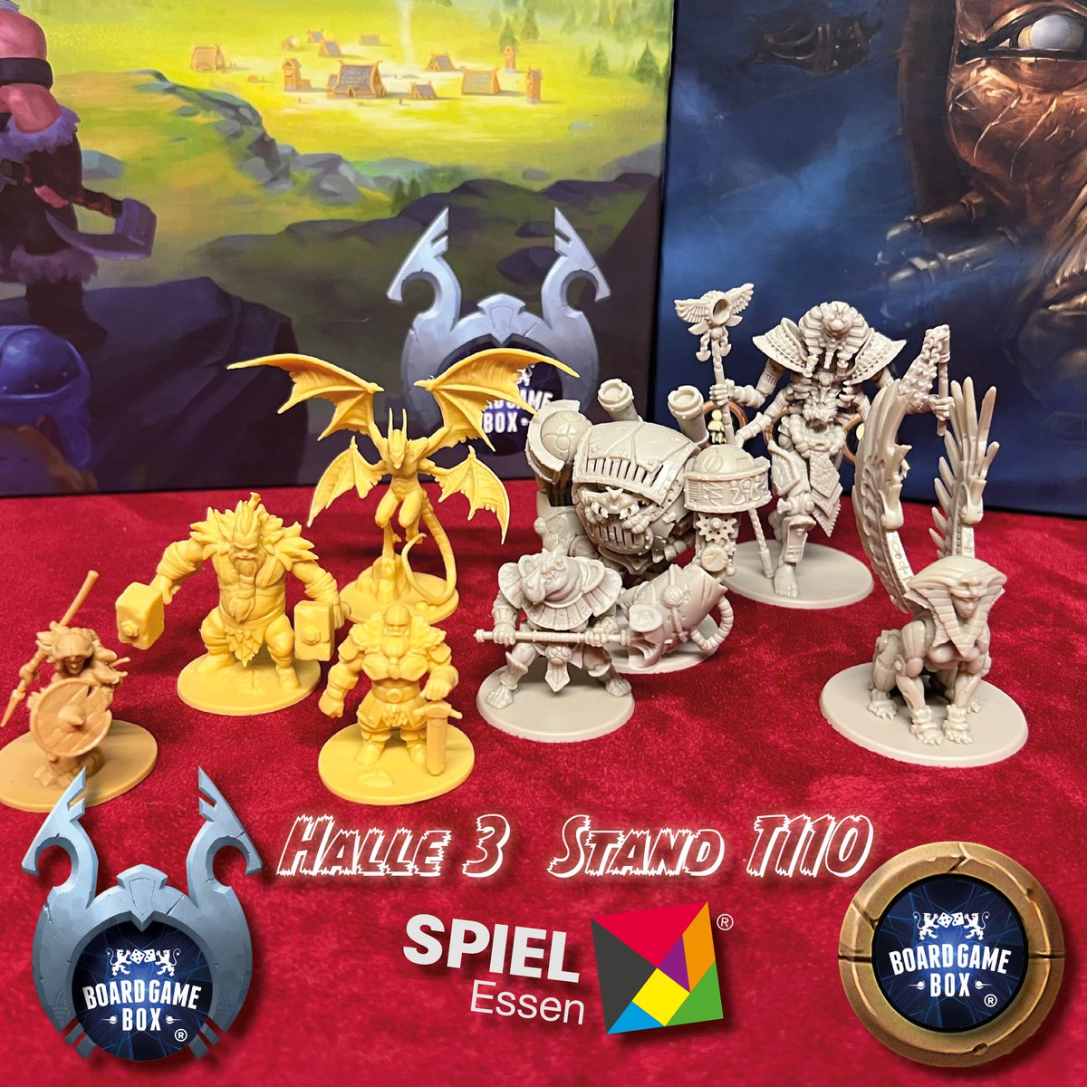 BoardGameBox's tweet photo. Festival der «Minis» für Spiel- und Bemalfreunde! Dieses Jahr fahren wir gleich in mehreren Spielen mit den detailliertesten Miniaturen auf! Bemalen könnt ihr gleich im Workshop in Troll’s Bemalstube.
#spielmesse #arkeis #northgard #miniature #event #brettspiel #boardgame #jeux https://t.co/tKMLVRZdnD