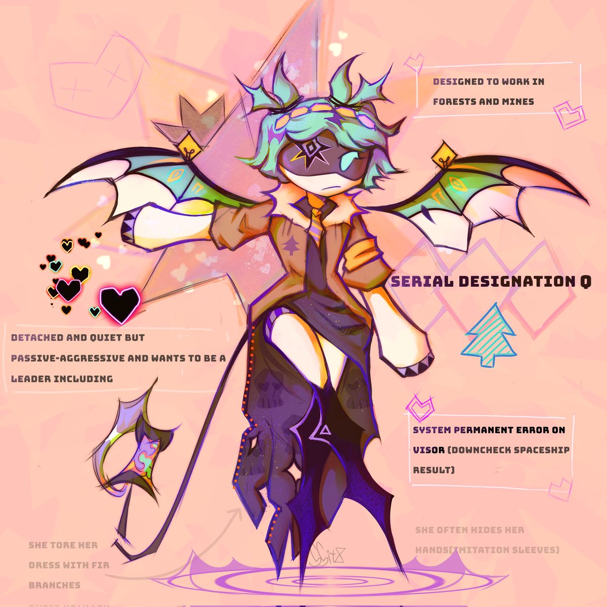 spgs148771's tweet photo. If it's interesting I can talk about her more often
#Murderdrones #дроныубийцы #originalcharacter #murderdronesOC https://t.co/AvkMXGL72y