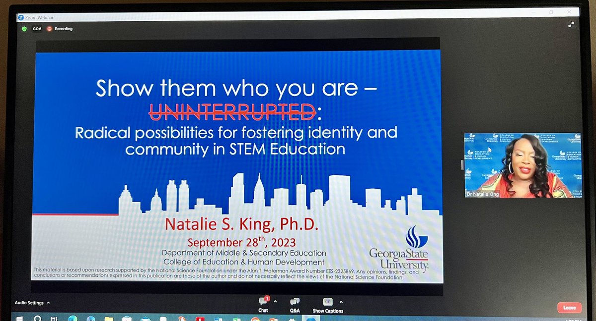 Dr. Renee Schwartz (@schwartz_renee) on Twitter photo Amazing and inspired presentation by <a href="/drnatalieking/">Dr. Natalie King</a> Making the possible a reality!! 🤩🔥💥⚡️<a href="/gsucehd/">College of Education & Human Development</a> <a href="/NARSTorg/">NARST</a> <a href="/GSU_Research/">Georgia State University Research</a> Amazing and inspired presentation by <a href="/drnatalieking/">Dr. Natalie King</a> Making the possible a reality!! 🤩🔥💥⚡️<a href="/gsucehd/">College of Education & Human Development</a> <a href="/NARSTorg/">NARST</a> <a href="/GSU_Research/">Georgia State University Research</a>