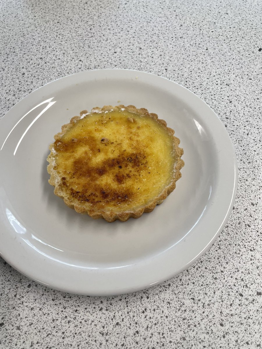 Year 12’s amazing glazed tarte au citron using pate Sucre. Fantastic effort