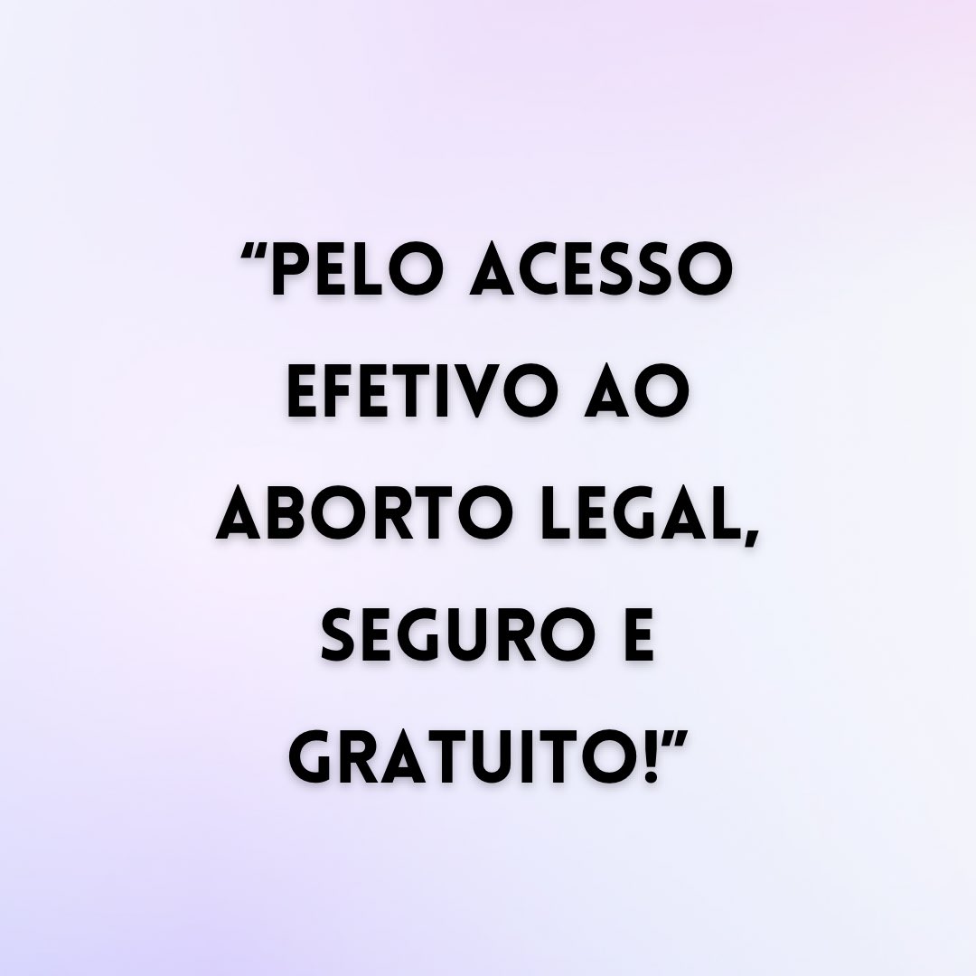 Hoje assinala-se o Dia Mundial do Aborto Seguro.
O direito de acesso ao aborto seguro é um direito humano, e há ainda um grande caminho a percorrer.
É necessário lutar para efetivar o direito a um aborto legal, seguro e gratuito!
✊🏻💜