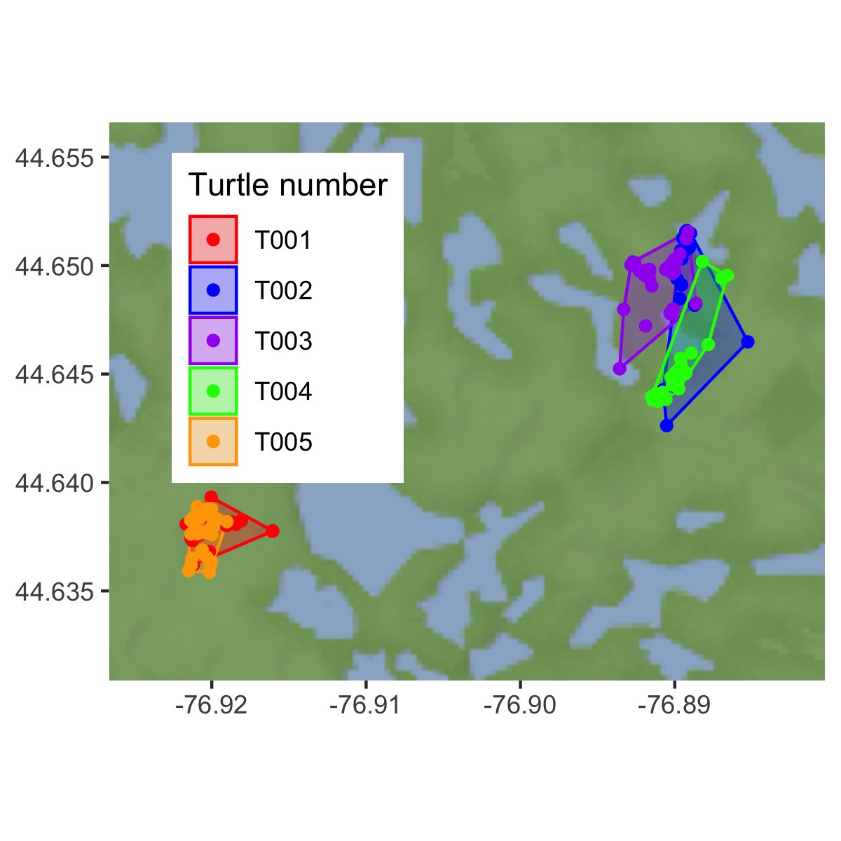 I've decided to add more to my tutorial series on animal tracking, mark-recapture, and occupancy analyses.

"Home range overlap in R"
Tutorial: jamesepaterson.weebly.com/blog/home-rang…

code: github.com/jamesepaterson…