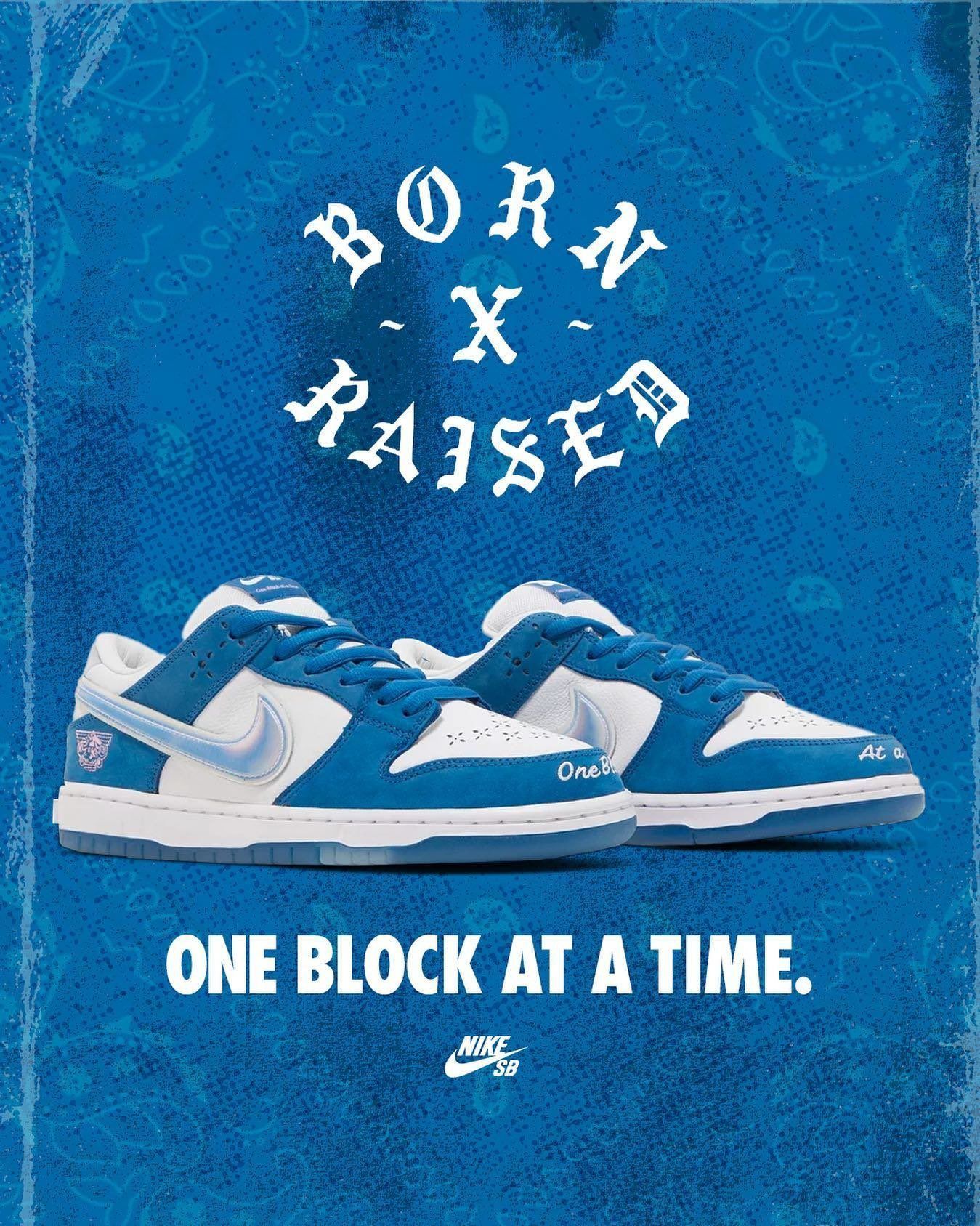 日本未発売 BORN X RAISED ポスター NIKE 日本未発売 BORN X RAISED ポスター NIKE