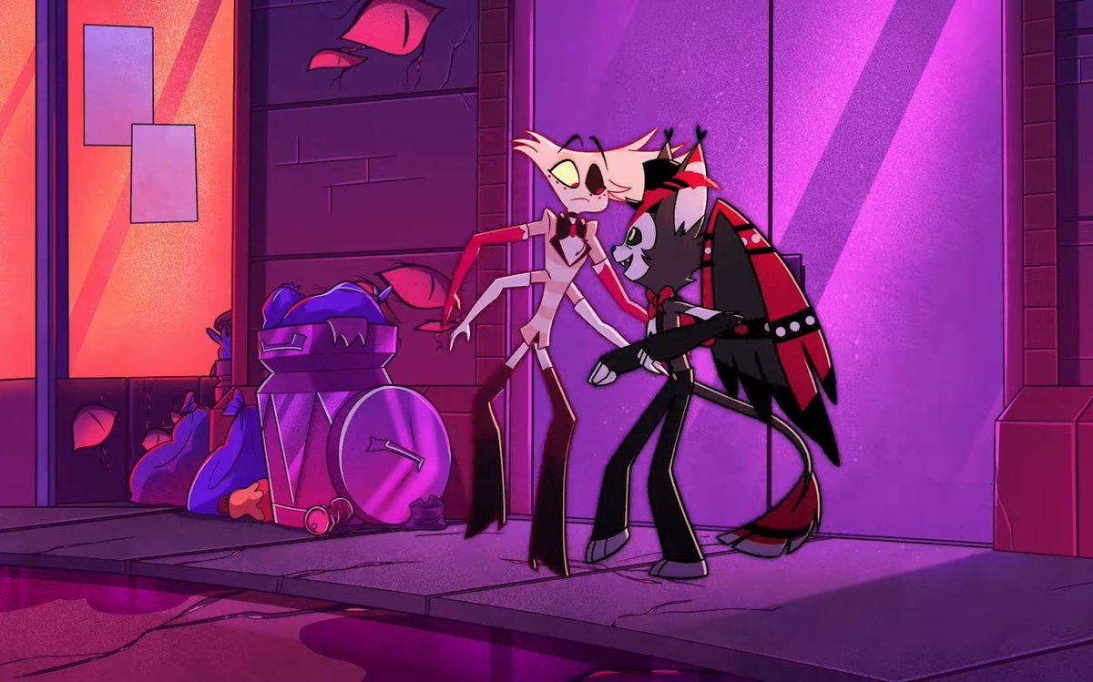 Cookie_xxzz's tweet photo. 10 Bucks this isn't a lovey dovey romantic song we wish it was it's Husk singing a song about "life sucks let's go get drunk and high to numb the pain"
#Hazbinhotel #angelhusk #huskerdust https://t.co/RQxfmEQmvs