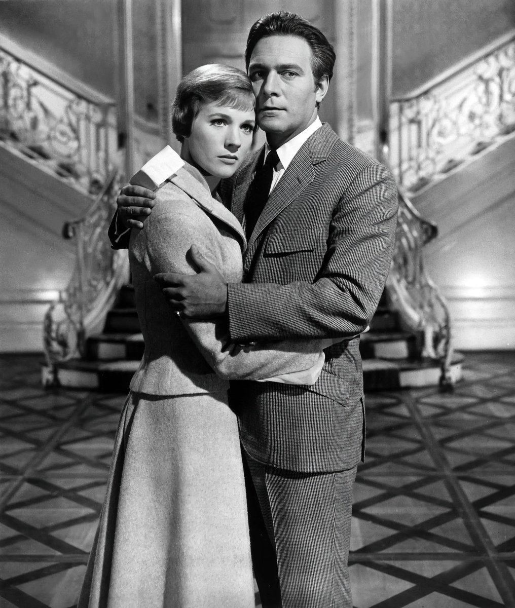 Toronto born actor Christopher Plummer and Julie Andrews in the 1965 film, 'The Sound Of Music'