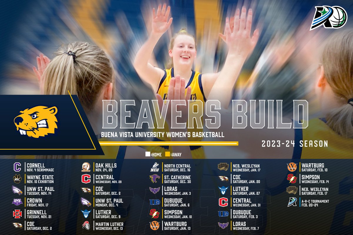 🚨🏀 SCHEDULE DROP: announcing the <a href="/BVUWBasketball/">BVU Women’s Basketball</a> 2023-24 season!

bvuathletics.com/sports/womens-… #BeaverNation #d3hoops #rollriversWBB #BeaversBuild