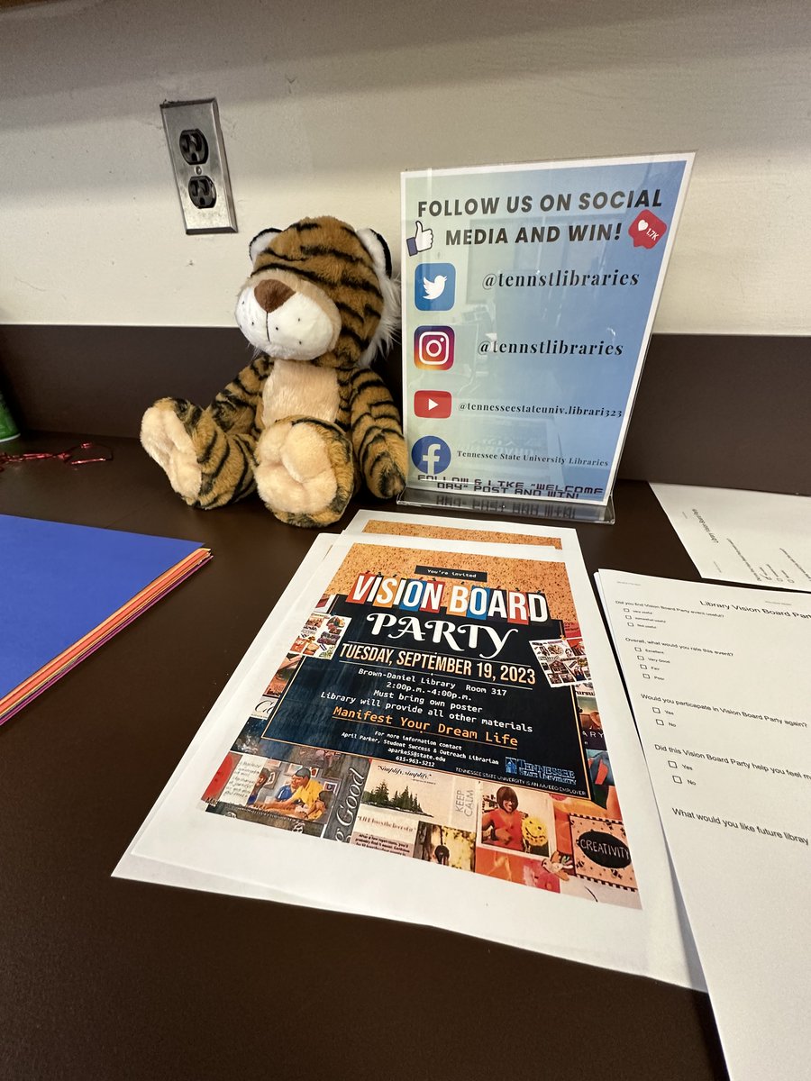 Tennessee State U. Libraries & Media Center tweet media