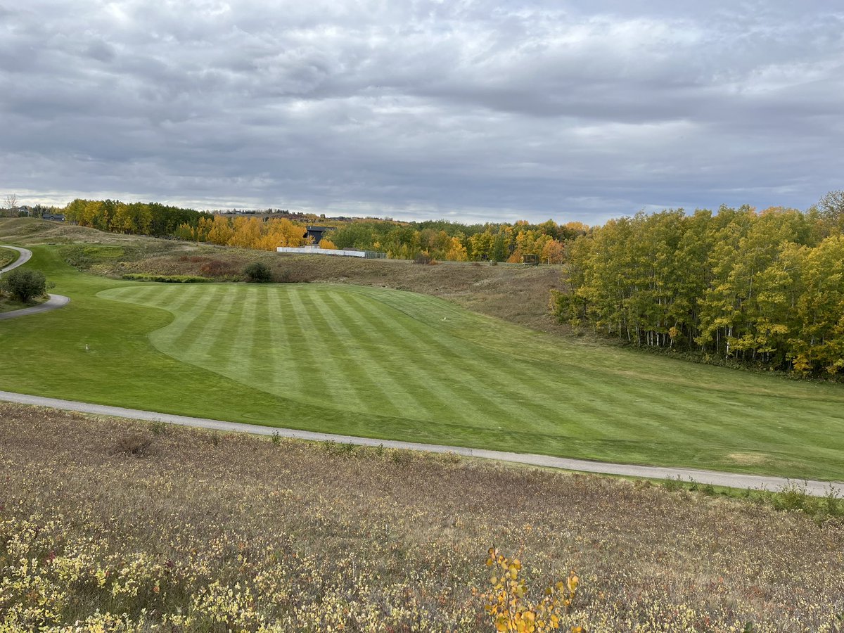 Well done on the lines today Brad Christensen here <a href="/CarnmoneyGolf/">Carnmoney Golf Club</a> .  Gotta love fall colors too.  #theendisnear