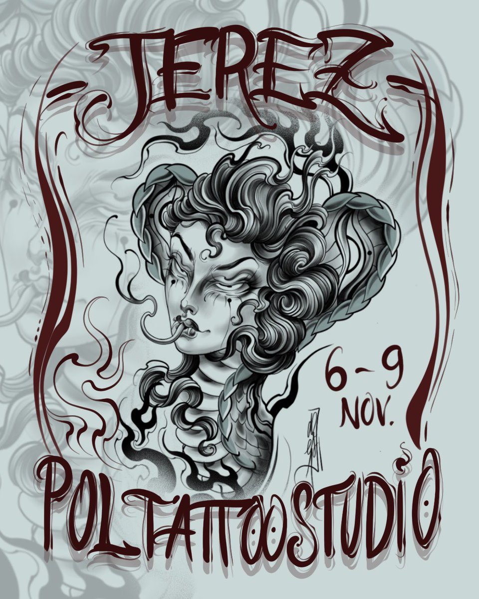 Oiganme alto y claro!! 
Vuelvo a Jerez unos dias a tatuar vuestras bellas pieles con mis hermosos de <a href="/PolTattooStudio/">PolTattooStudio</a> <a href="/Pol_tattoo/">Pol tattoo</a> 
Citas disponibles desde ya🔥❤️