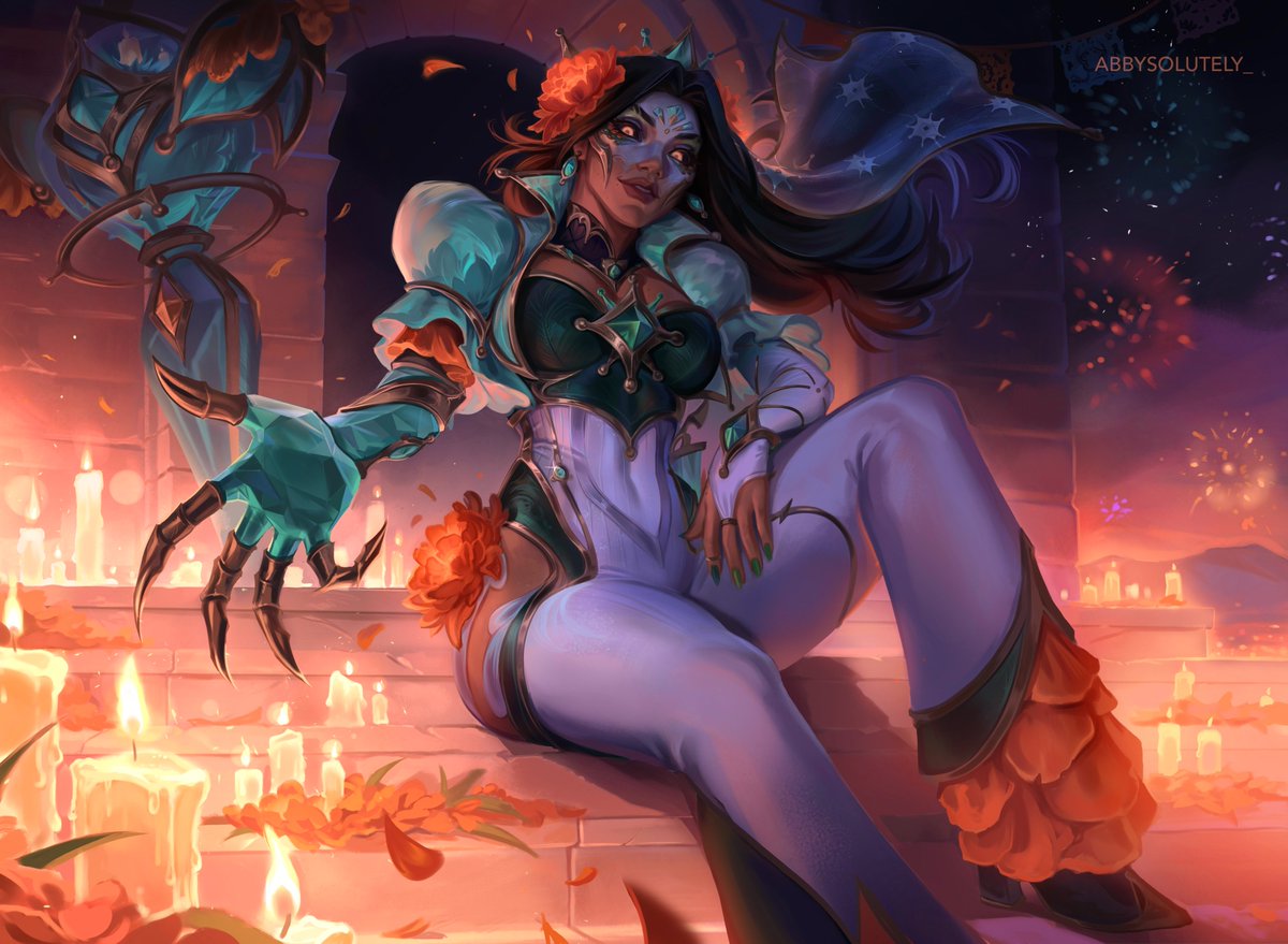 Abbysolutely_'s tweet image. Día de Muertos ✨
#ArtofLegends #Renata #LaIlusion