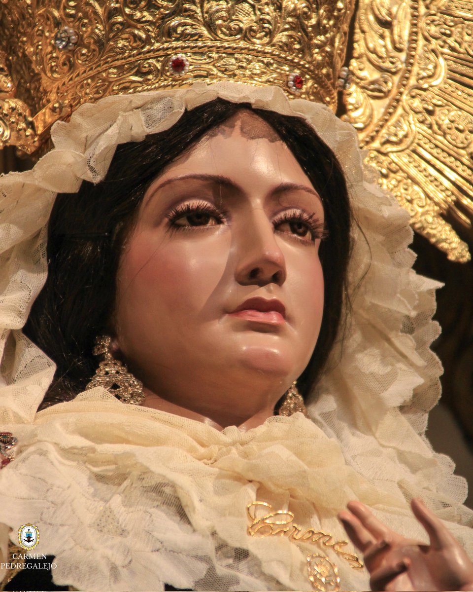 hdadcarmenped's tweet photo. Así se encuentra ataviada Ntra Sra del Carmen ataviada para el tiempo ordinario.

#gloriasmlg #cofradiasmlg #reginamaris #reinaymadre https://t.co/OGkS8mNLaq