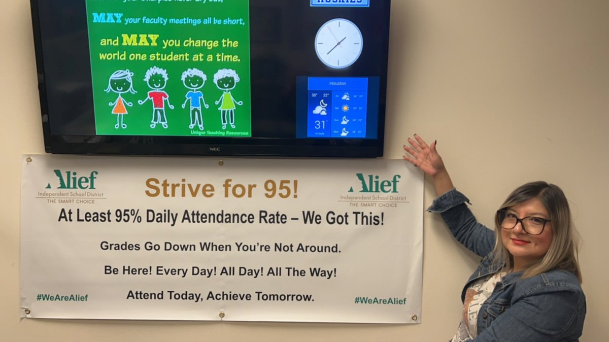 #AttendaceMatters "Attend today, achieve tomorrow" <a href="/hearnehusky/">Hearne Elementary</a>