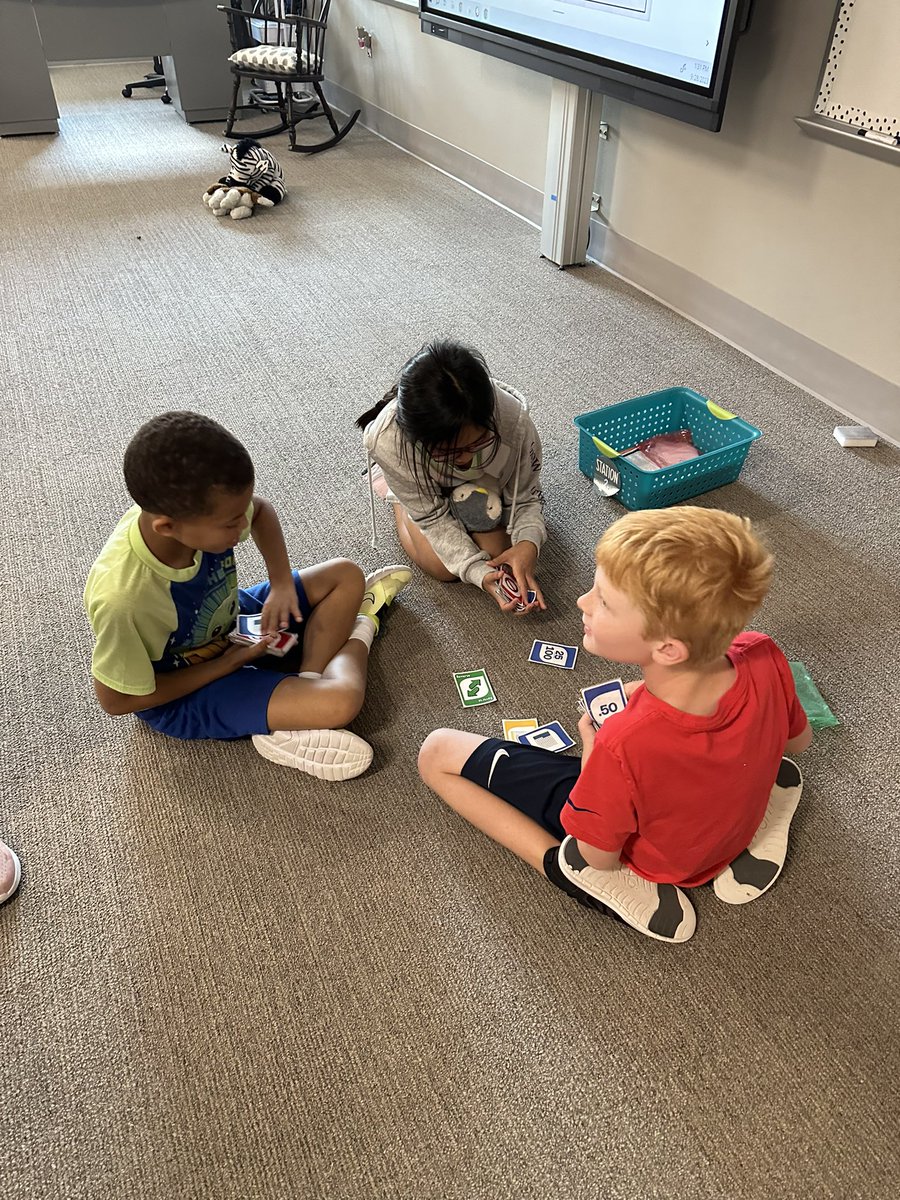 Who knew practicing decimals could be so fun?! 4th graders in <a href="/mrs__ewing/">Haven Ewing</a> class LOVE stations! <a href="/PISDHallElem/">Hall Elementary School</a> #HallMeansAll