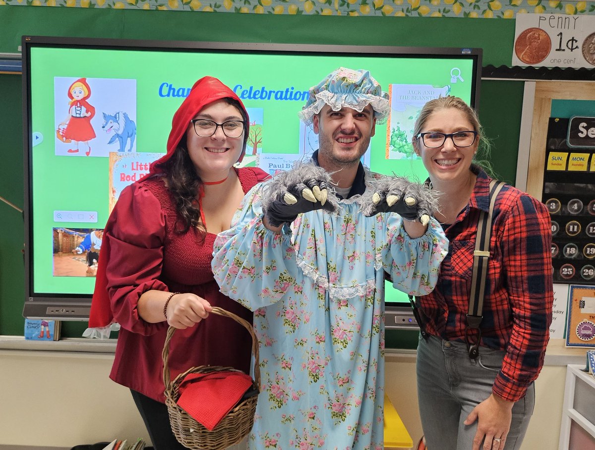 SpringCityRAMS's tweet image. It's Character Day in 2nd grade! We had special guest character today! Can you guess what story? #smallschoolbigheart