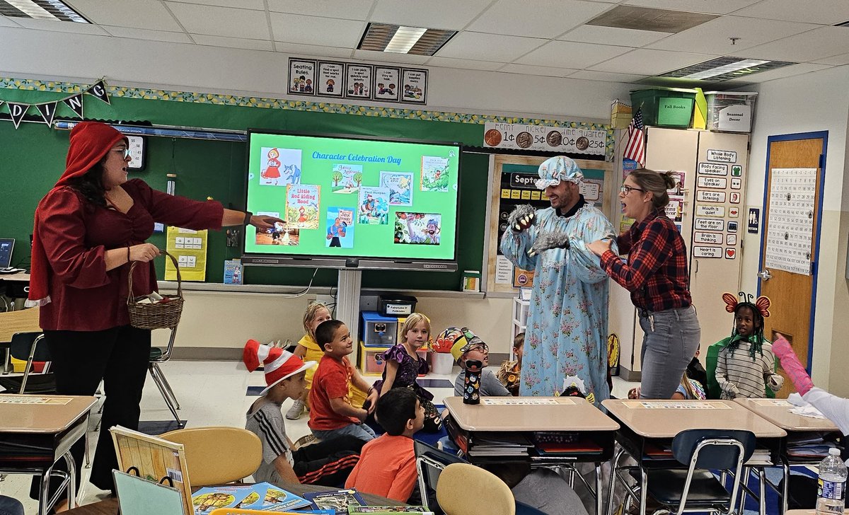 SpringCityRAMS's tweet image. It's Character Day in 2nd grade! We had special guest character today! Can you guess what story? #smallschoolbigheart