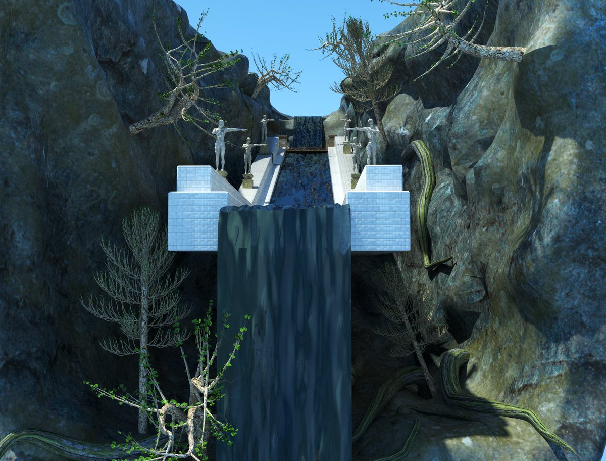 InfernoArtsProd's tweet photo. #godofwar #passage to #delphi #3dmodeling in our own vision. This was such a great #environment in the God Of War #videogame #series. https://t.co/lxc2CifrqZ