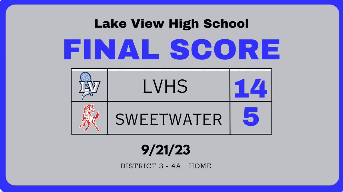 Lake View Tennis (@lvhstennis) on Twitter photo 