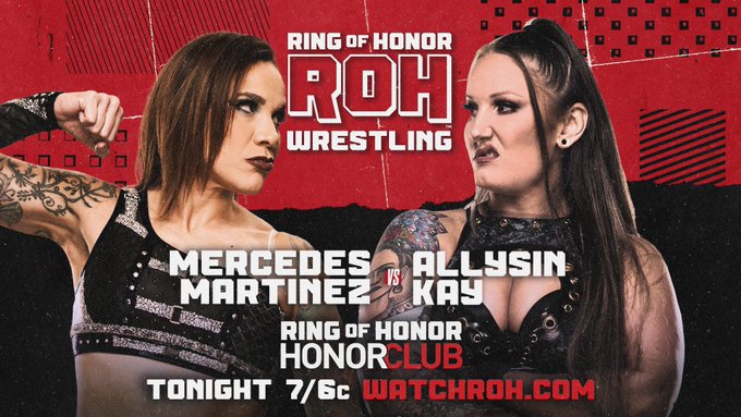 Mercedes &amp; I were in the first all-female War Games match, (WSU 2011) we battled it out in a club in