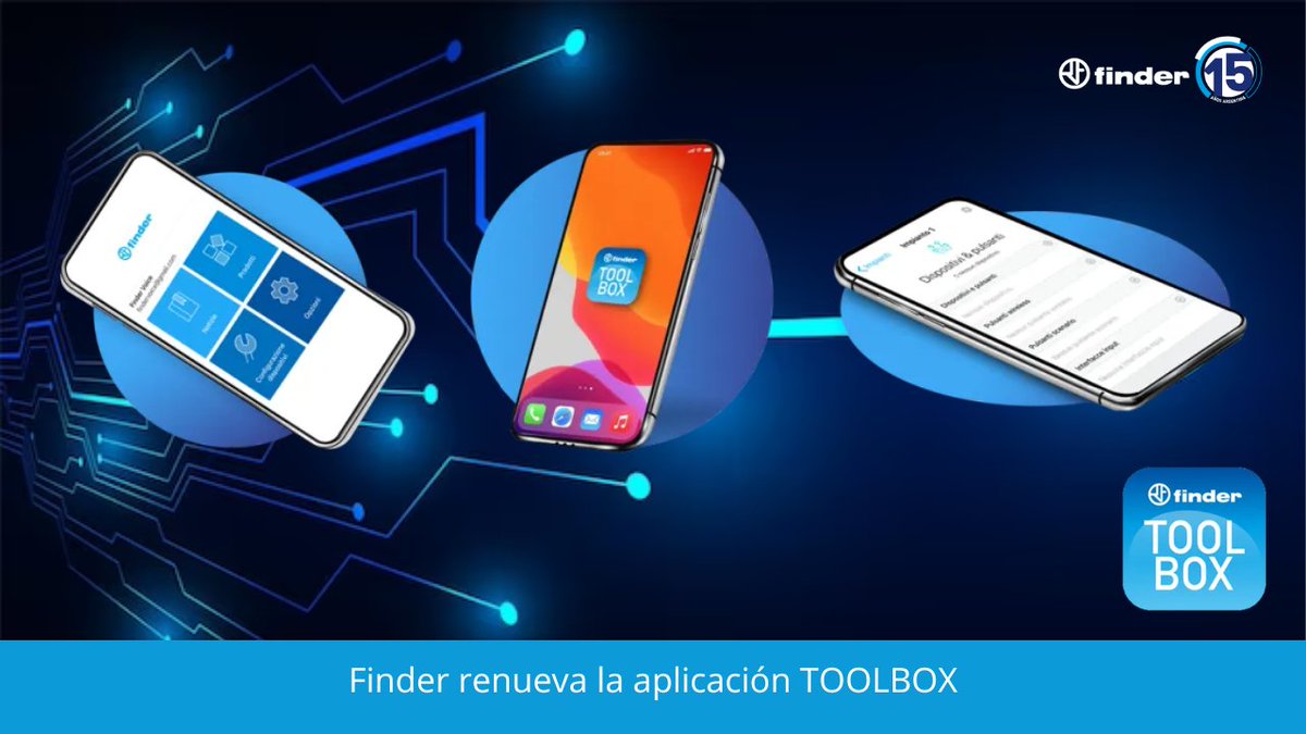 Finder renueva la #aplicación #Toolbox
La nueva app de Finder, que le permite #programar fácilmente los dispositivos a través de un teléfono inteligente, utilizando la #tecnología #NFC, hoy se renueva con interesantes novedades.
Todos los detalles aquí findernet.com/es/argentina/n…