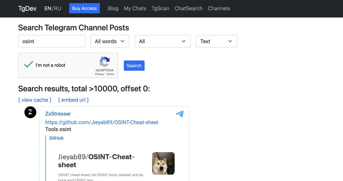 cyb_detective's tweet photo. Telegram Search Engines

https://t.co/yKPaIZB1LK
https://t.co/Q8JQMWpzWG
https://t.co/UifAZacTNv (Teledago)
https://t.co/iR1SPH2kIW
https://t.co/5WpjhlMiJO
https://t.co/DGjlXWMCD9

#socmint https://t.co/KQE2TdU4V5
