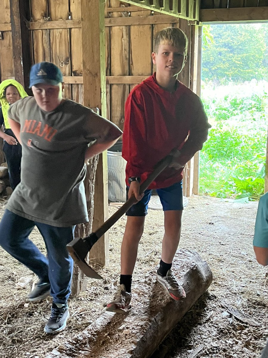 Pioneer living history!