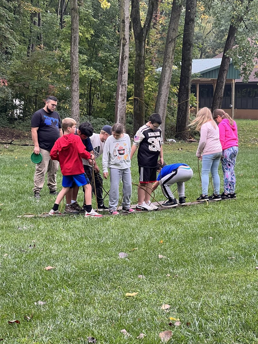 LCC: low challenge course. Working together to solve problems!