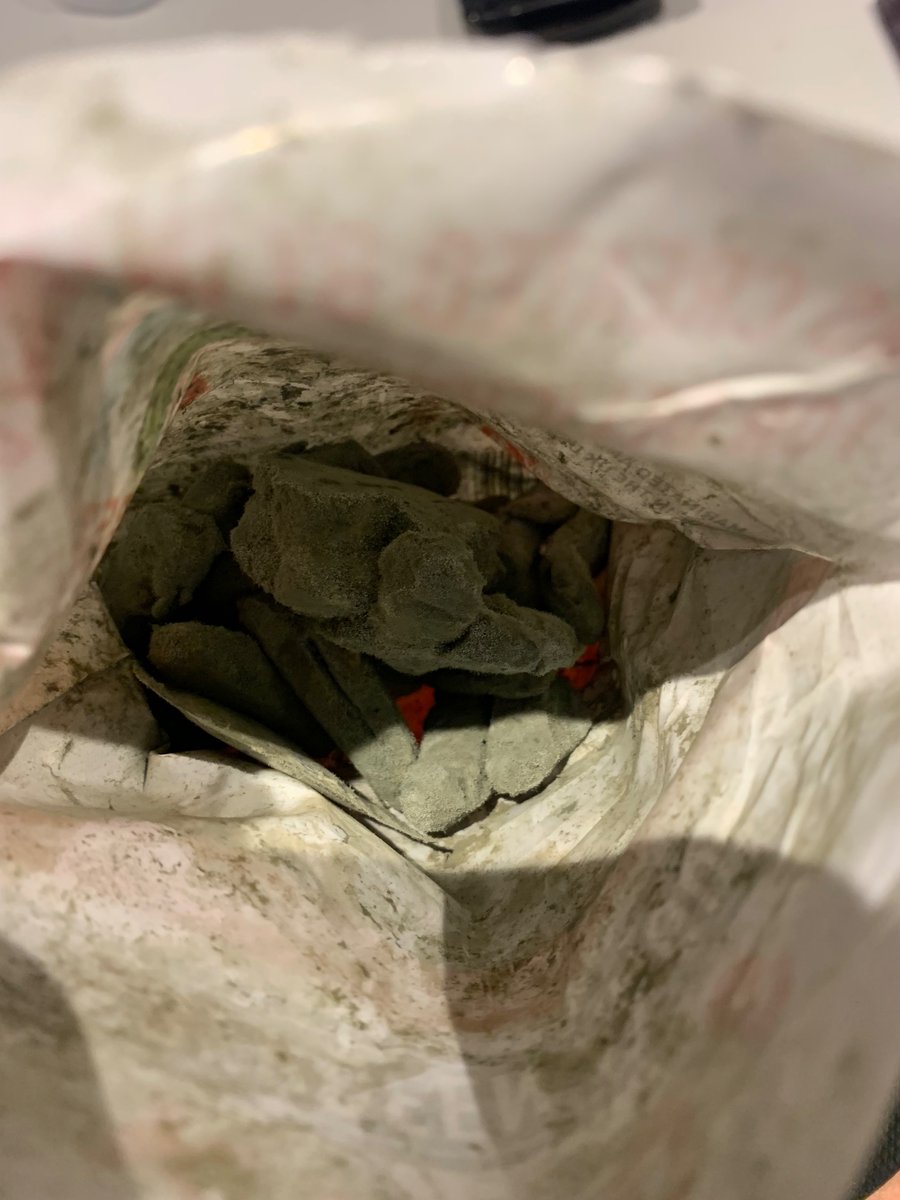 chmandrews's tweet photo. @sainsburys just bought these from Tulse Hill Sainsburys and got home…  it’s completely mouldy… 
Not edible! https://t.co/IrMt5RrM9Q