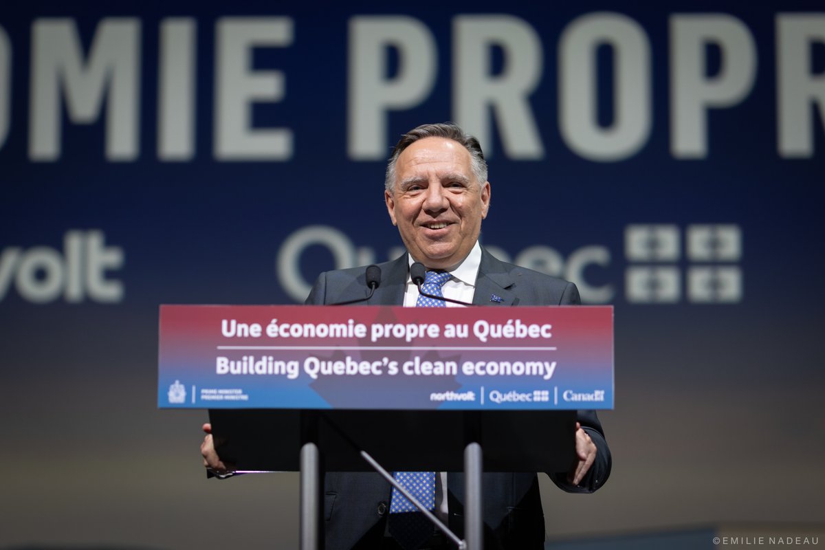 François Legault tweet media