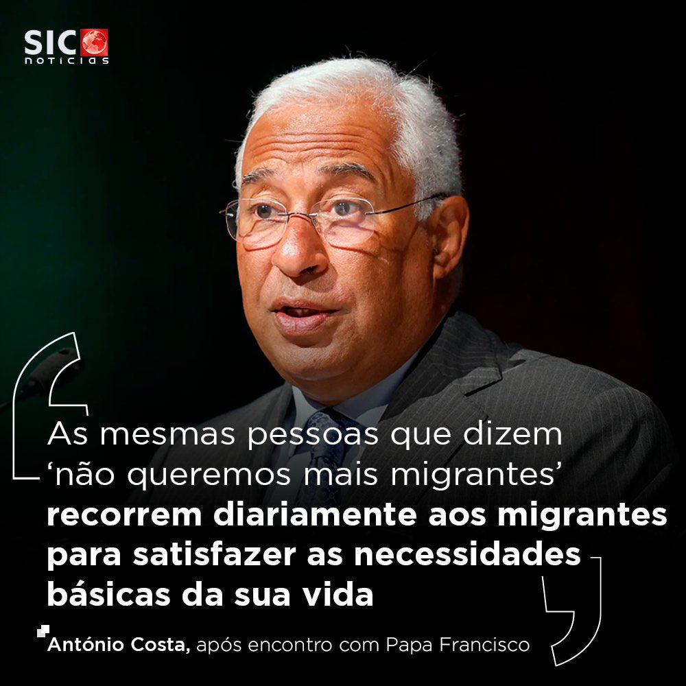 Mandamos os nossos melhores embora, com o salário de um contratamos 3 migrantes e no final do dia este palhaço diz “olha afinal vocês precisam deles”

Que puta de lata