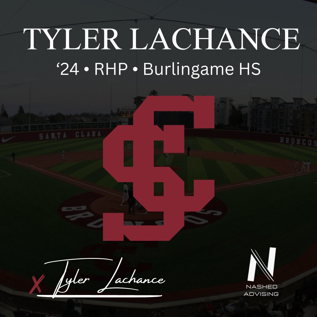 Josh Nashed (@j_nashed) on Twitter photo Congrats to <a href="/TylerLachance24/">Tyler Lachance</a> on his commitment to <a href="/SCU_Baseball/">Santa Clara Baseball</a>. The Broncos are getting a big time local arm!
#BroncoBoys #committed Congrats to <a href="/TylerLachance24/">Tyler Lachance</a> on his commitment to <a href="/SCU_Baseball/">Santa Clara Baseball</a>. The Broncos are getting a big time local arm!
#BroncoBoys #committed