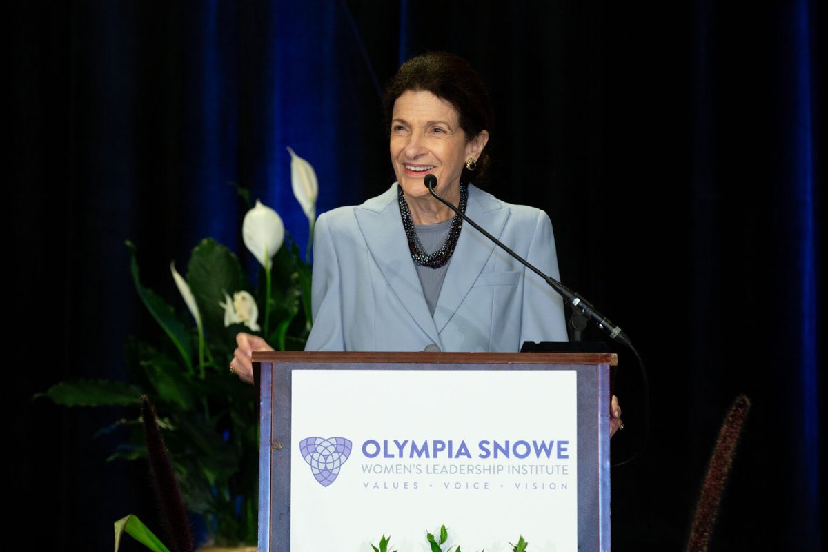 Olympia Snowe Women's Leadership Institute tweet media