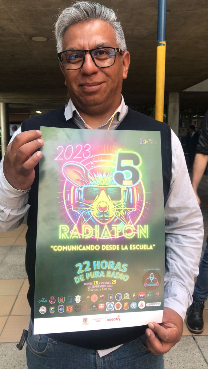 Educacionbogota's tweet photo. 📻📡Con la participación de 28 Instituciones educativas de la localidad de Suba, se dió inicio a la #Radiaton "Comunicando desde la escuela", un espacio para resaltar las capacidades y habilidades de las/los estudiantes en los medios de comunicación. https://t.co/elY6yvfBgR